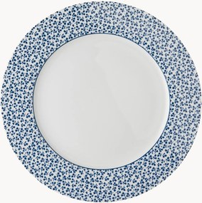 Pratos de jantar em porcelana Floris, conjunto de 4