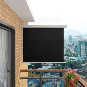 Toldo lateral para varanda multifuncional 150x200 cm preto