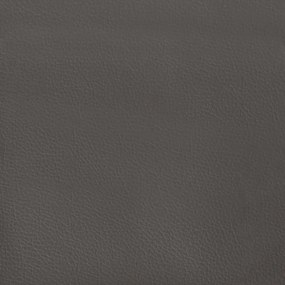 Painel de parede 12 pcs 30x15 cm couro artificial 0,54 m² cinza