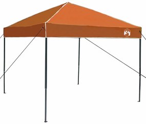 Tenda de Toldo Laranja 250 x 250 x 227 / 236 / 245 cm Tecido Oxford