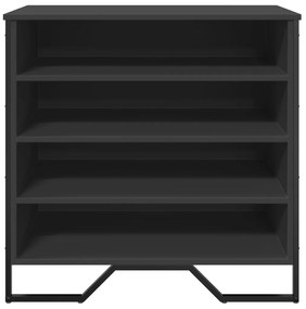 Sapateira 80x38x78 cm derivados de madeira preto