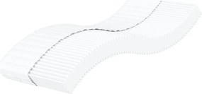 Sofá-cama com colchão 90x190 cm veludo cinzento-escuro