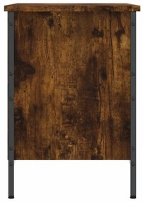Sapateira 69x35x50 cm derivados de madeira carvalho fumado