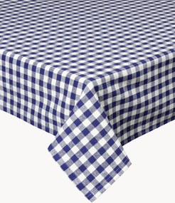 Toalha de mesa com padrão vichy Vichy Blu