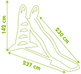 Escorrega infantil Smoby Xl Slide