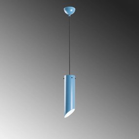 Candeeiro de Teto Kesikboru – Azul Claro – Ø8 h:28 cm