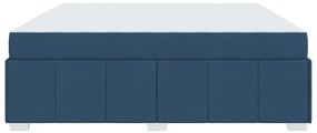 Estrutura da Cama Outros Azul 200 x 200 cm tecido