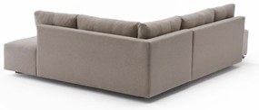 Sofá-Cama de Canto Manama – Creme – 280x85x206 cm