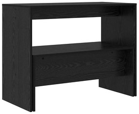 Conjunto de sala de jantar 2 pcs Carvalho Preto 97 x 47 x 75 cm
