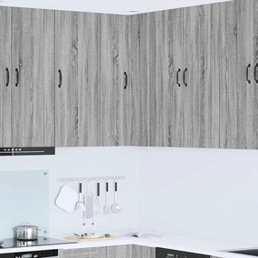vidaXL Armário de Cozinha Cinza Sonoma 57 x 57 x 100 cm