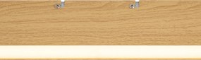 Plafon Moderno Madeira Ocre Incl. LED Regulável em 3 Níveis 2700-4000K com Seletor de Temperatura - Keane