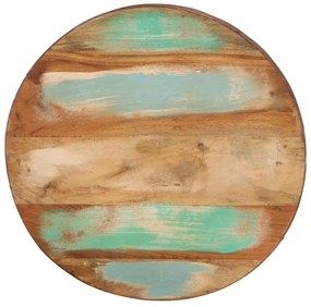 Mesas de centro formato taça 2pcs Ø50x24,5cm madeira recuperada