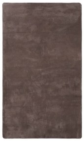vidaXL Tapete teddy 300x200 cm cinzento-acastanhado