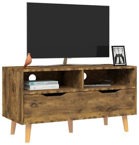Móvel de TV 90x40x48,5 cm derivados de madeira carvalho fumado