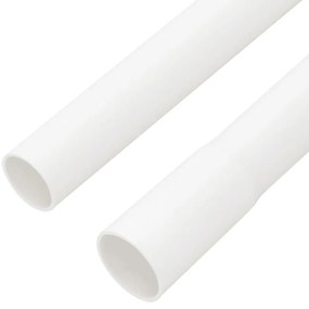 Calhas para cabos com clipes Ø25 mm 30 m PVC