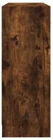 Aparador 91x28x75 cm derivados de madeira carvalho fumado