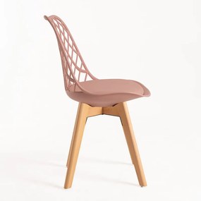 Cadeira Mima - Rosa de avelã