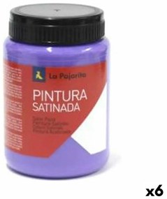 Têmpera La Pajarita L-13 Violeta Acetinado Escolar (35 Ml) (6 Unidades)