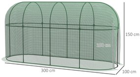 Estufa de Jardim Estufa para Plantas Estufa de Exterior com Porta com