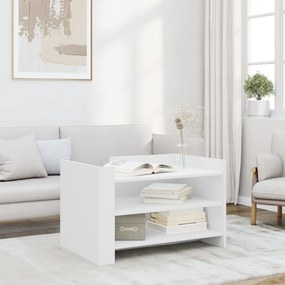 Mesa de centro 80x50x50 cm derivados de madeira branco