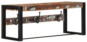 Cabide multicor 80x35x35 cm madeira maciça recuperada