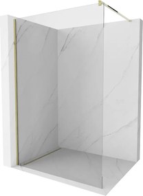 Mexen Kioto painel de duche Walk-in 70 x 200 cm, transparente 8 mm, dourado - 800-070-101-50-00