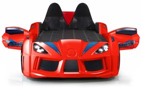 Cama de carro infantil MVN3 Vermelho