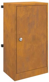 caixa de correio Ferro Enferrujado 30 x 23 x 55 cm Aço corten