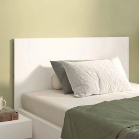 Cabeceira de cama 120x1,5x80 cm derivados de madeira branco