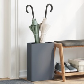 vidaXL Suporte para Guarda-Chuva - Antracite, 28x12x41 cm, Aço