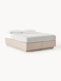 Cama boxspring com arrumação Enya