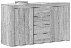 Buffet vidaXL Cinza Sonoma Madeira engenheirada 120 x 36 x 69 cm