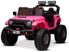 Jipe elétrico para crianças OFFRIDE 4x4 2 Lugares 24V bateria de litio, Rodas Grandes EVA com suspensão nas rodas traseiras, controlo remoto, luzes LE