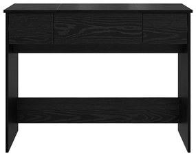 Mesa de Maquiagem com Espelho Preto 100x45x76 cm