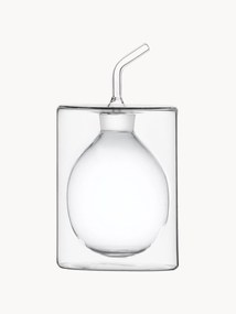 Dispensador de vinagre e azeite em borosilicato artesanal Cilindro, Alt 15 cm