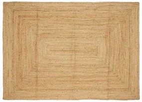 vidaXL Tapete de Área Bege 200 x 290 cm Juta