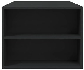 Mesa de centro 102x55x42 cm derivados de madeira preto
