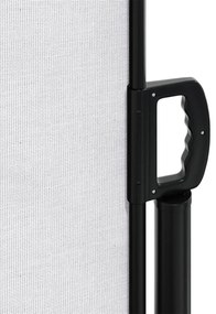 Toldo lateral retrátil 120x1000 cm branco