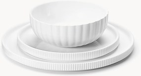 Conjunto de loiça em porcelana Bernadotte, 1 pessoa, conjunto de 3