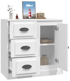 Aparador 70x35,5x67,5 cm derivados de madeira branco