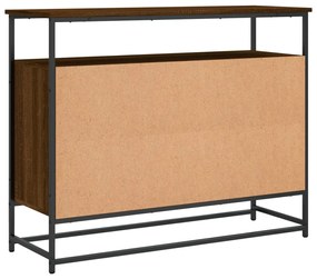 Aparador 100x35x80 cm derivados de madeira carvalho castanho