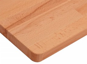 Tampo de mesa quadrado 90x90x2,5 cm madeira de faia maciça