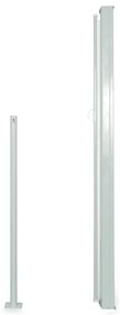 Toldo lateral retrátil para pátio 160x300 cm cor creme