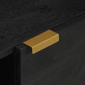 Mesa de centro 100x54x40 cm derivados de madeira preto