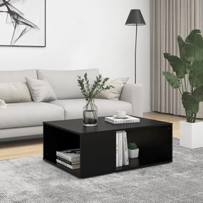 Mesa de centro 90x67x33 cm derivados de madeira preto