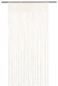 Cortina macramé 140x240 cm algodão