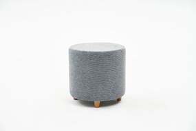Pouffe Mario Gabbana – Cinzento – 40x40x40 cm