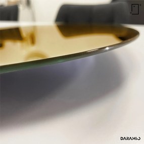 Espelho com acabamento dourado Pure R58