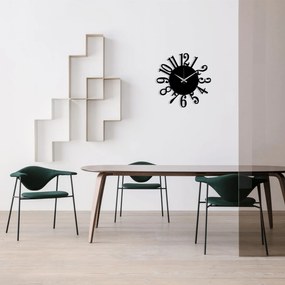 Relógio de Parede Decorativo Watch-014 – Preto – 48 x 48 cm