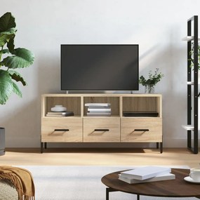 Móvel de TV 102x36x50 cm derivados de madeira carvalho sonoma